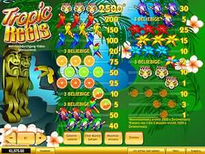 Playtech Tropic Reels